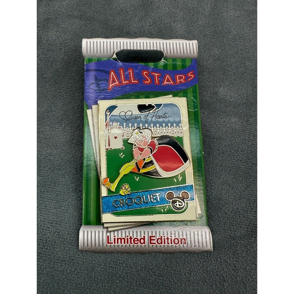 Disney Parks All Stars Queen of Hearts Croquet LE Pin 4000 Trading 2023‎